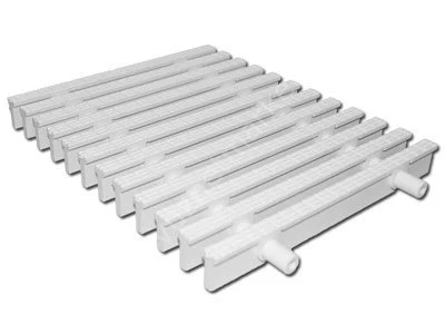 Çift Geçme Savak Izgarası (8 mm aralıklı) 1 metre