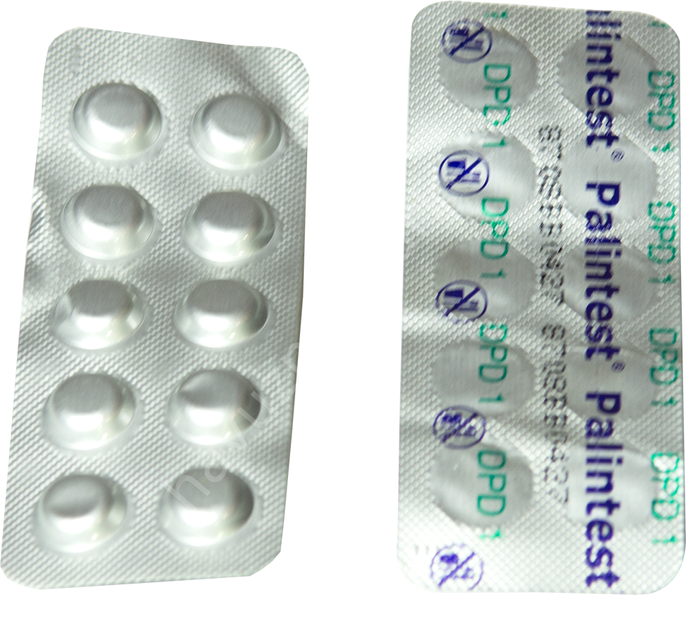 Dpd1  Serbet Klor Ölçüm Test Tableti