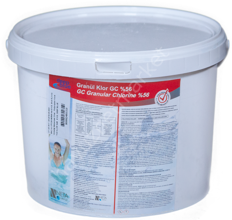 DeepBlue %56 Granül Klor 10 KG