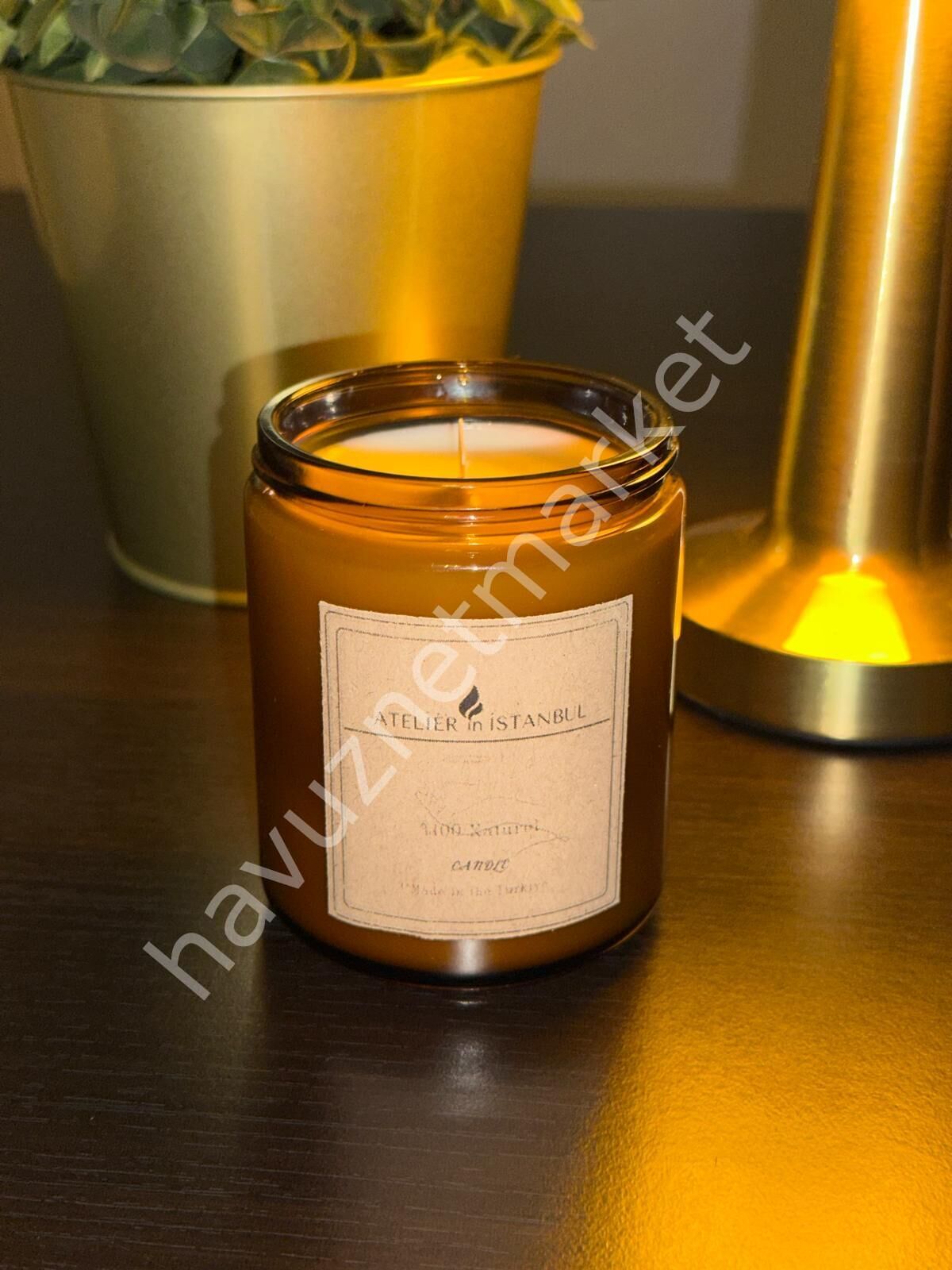 Atelier in İstanbul aromaterapi mum  parfüm esanslı 210c